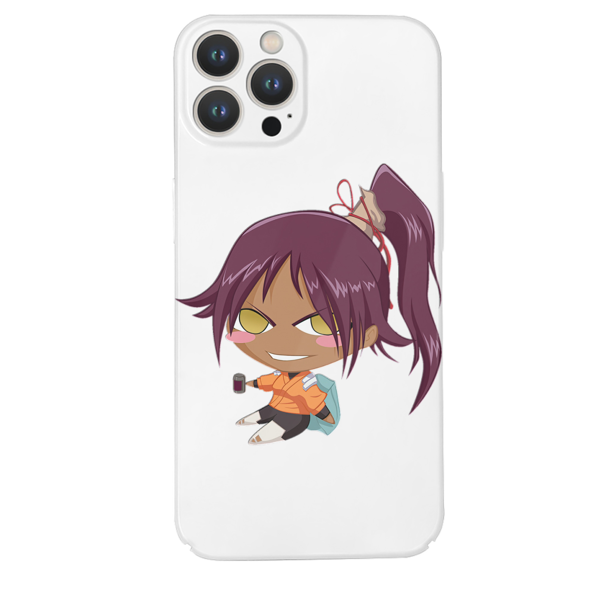 （画像用） ブリーチ 四楓院 夜一（しほういん よるいち） BLEACH Shihouin Yoruichi 【iPhone 14シリーズ対応】ハードケース